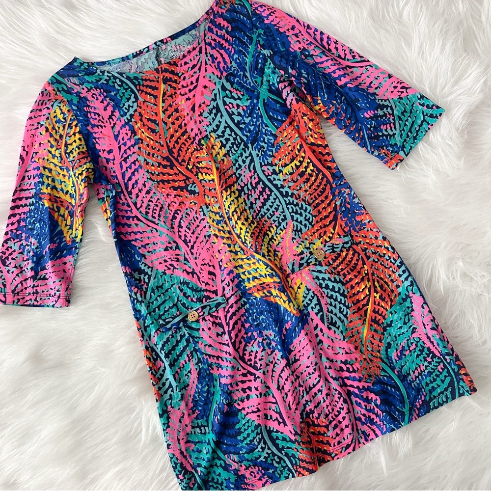 Girls 3/4 Sleeve Lilly Pulitzer Dress
